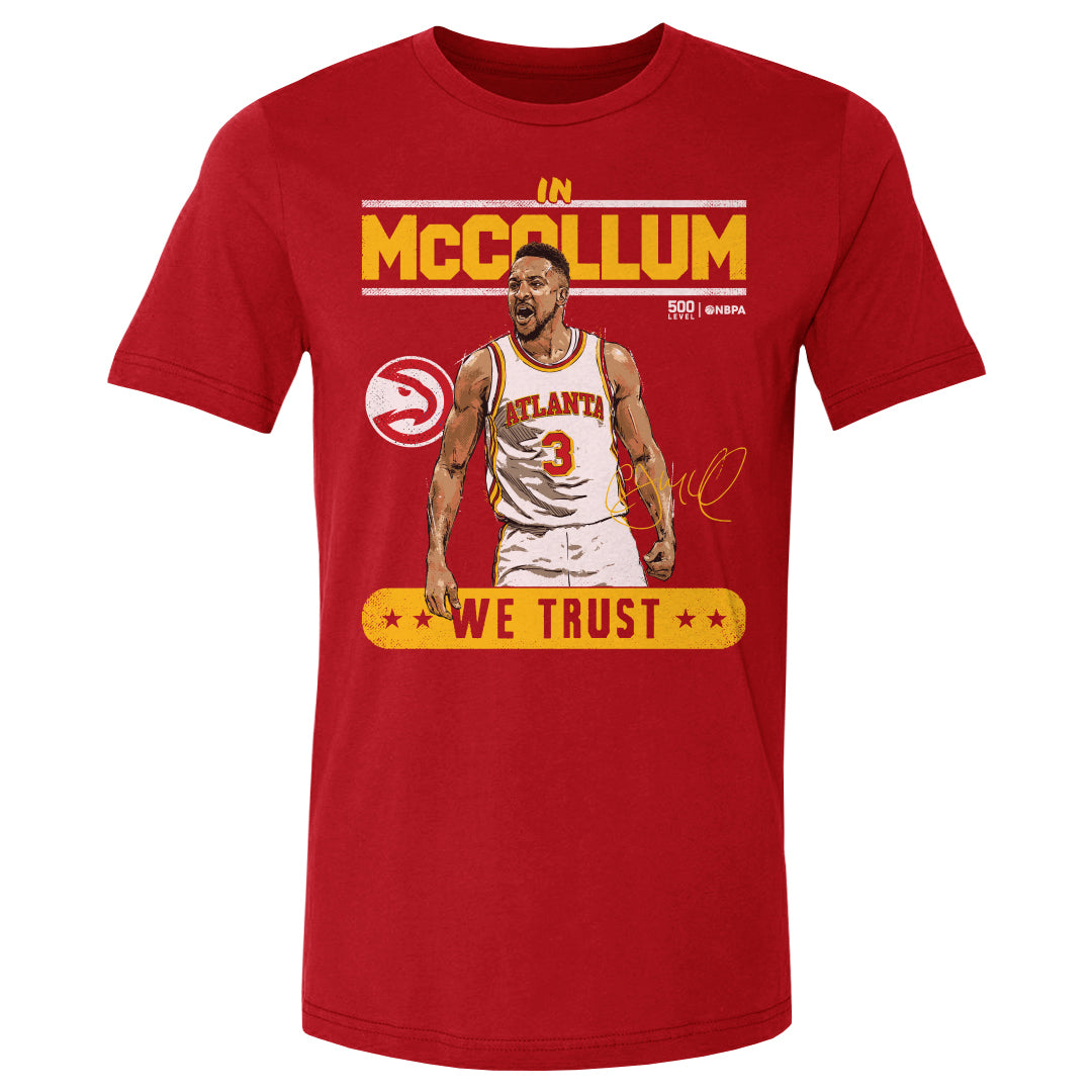 CJ McCollum Men's Cotton T-Shirt | 500 LEVEL