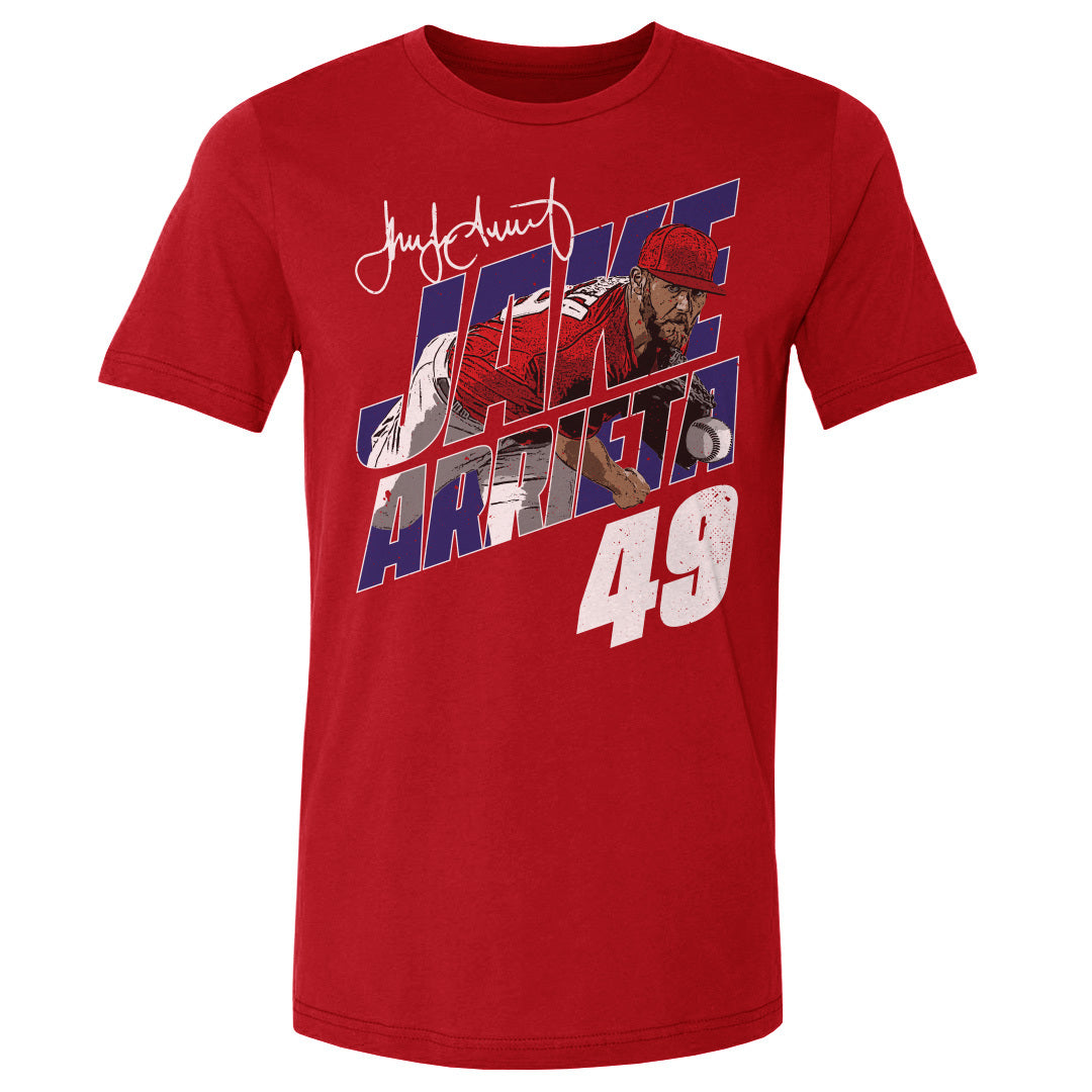 Jake Arrieta Men's Cotton T-Shirt | 500 LEVEL