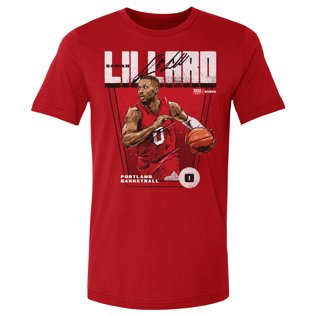 Damian Lillard Men's Cotton T-Shirt | 500 LEVEL