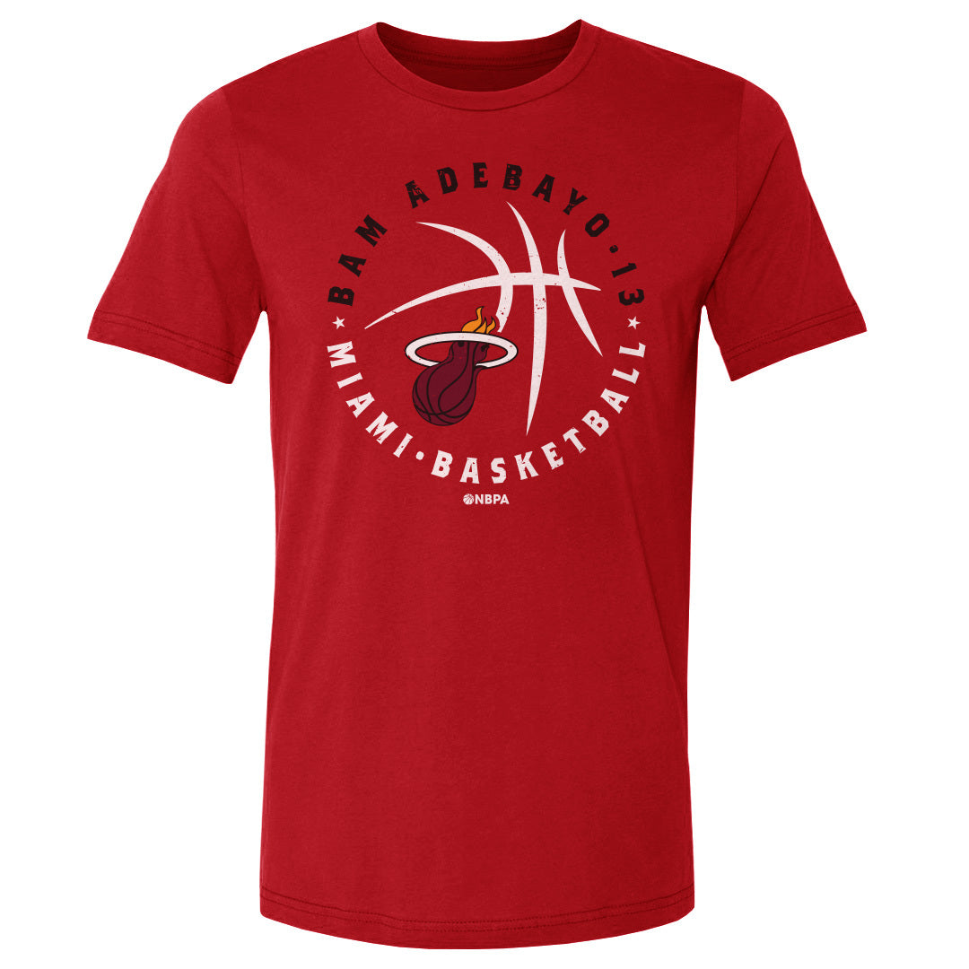 Bam Adebayo Men's Cotton T-Shirt | 500 LEVEL