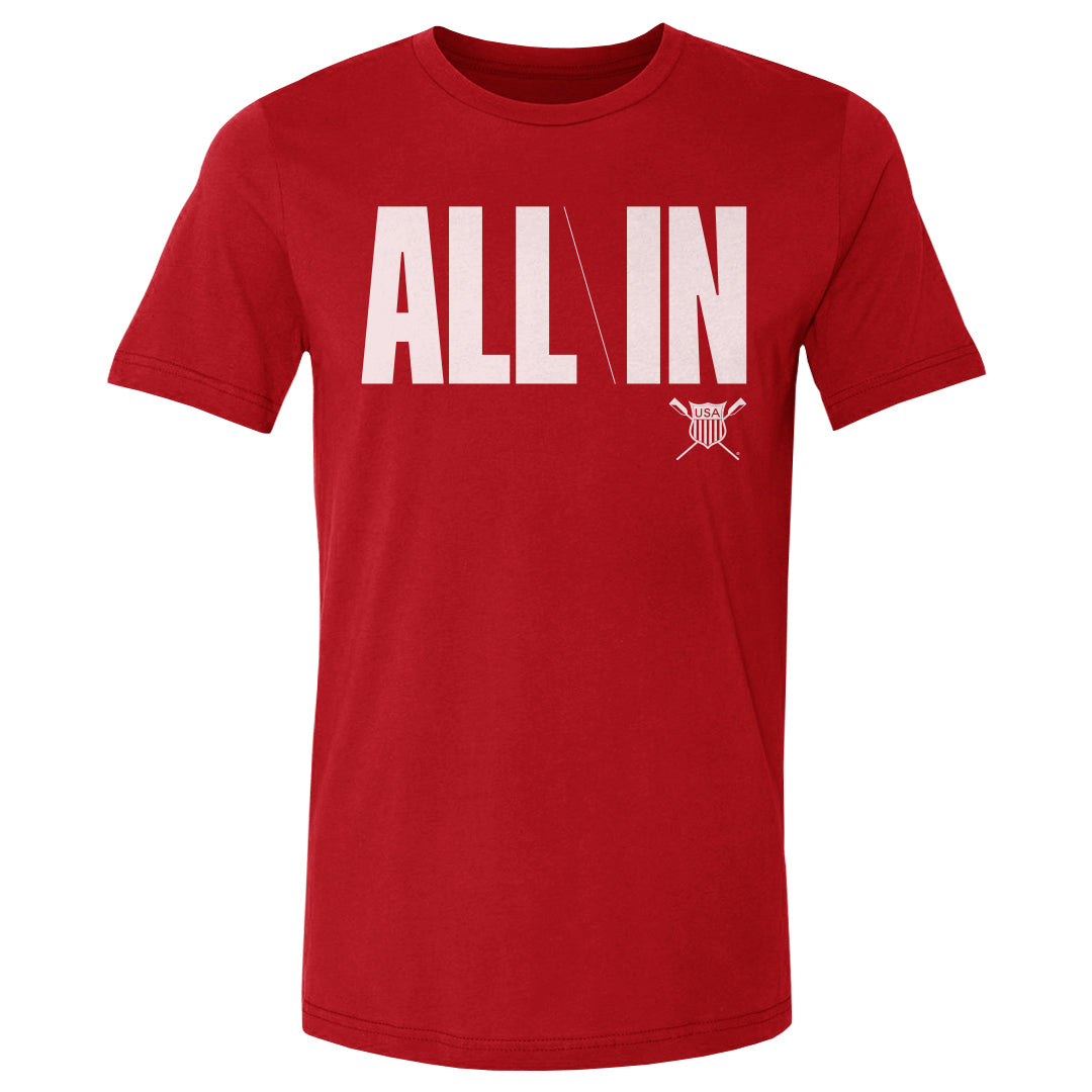 USRowing Men's Cotton T-Shirt | 500 LEVEL