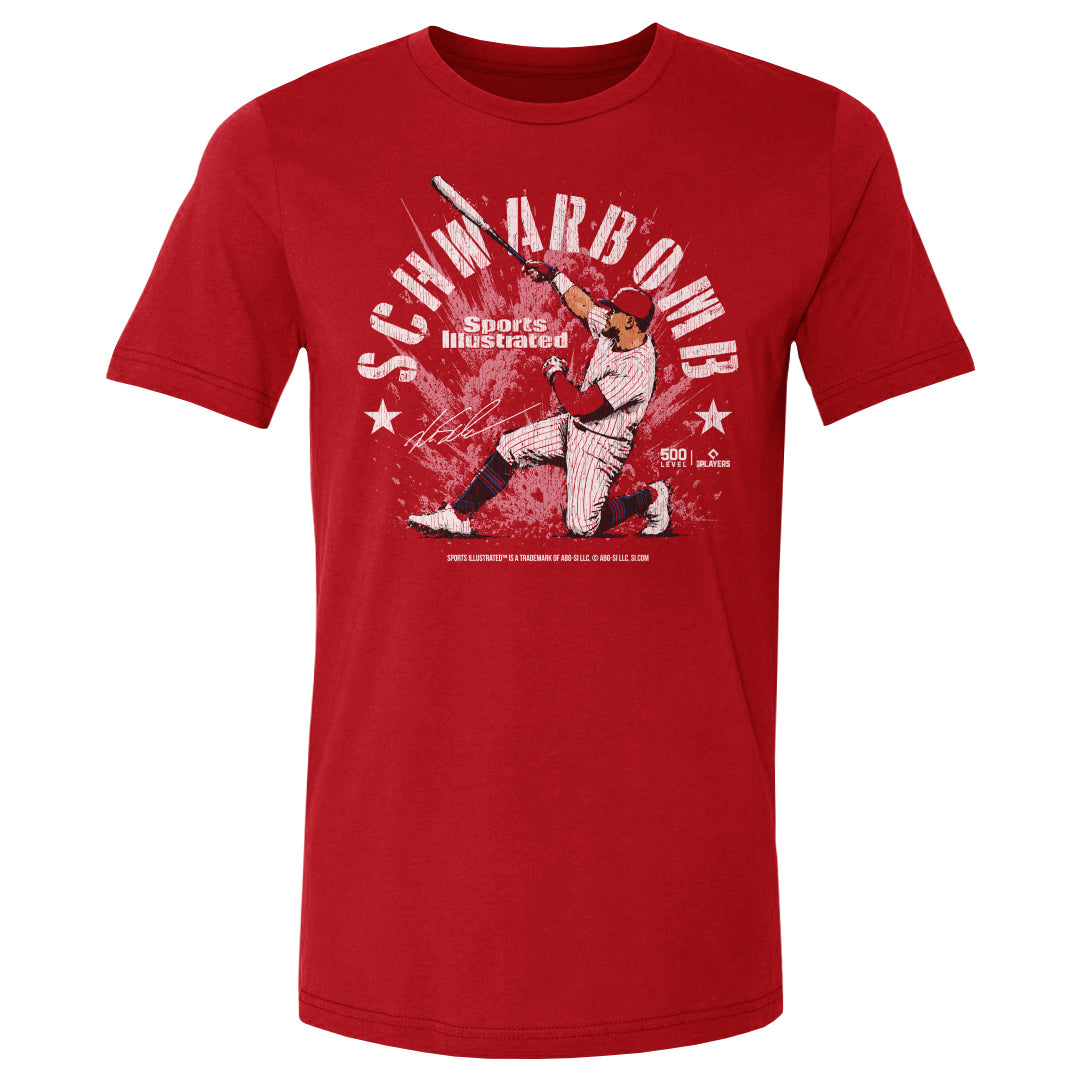 Kyle Schwarber Men's Cotton T-Shirt | 500 LEVEL