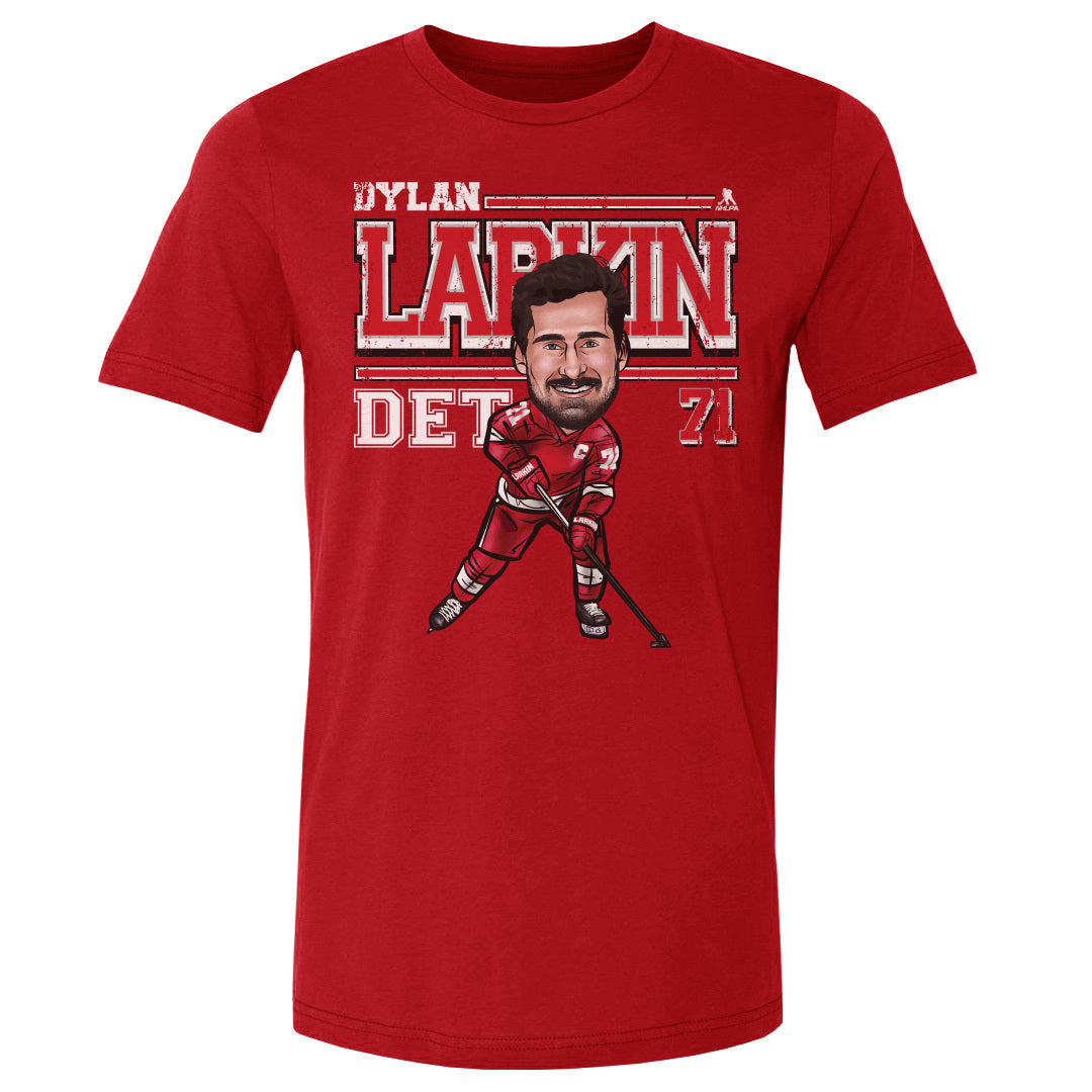 Dylan Larkin Men's Cotton T-Shirt | 500 LEVEL