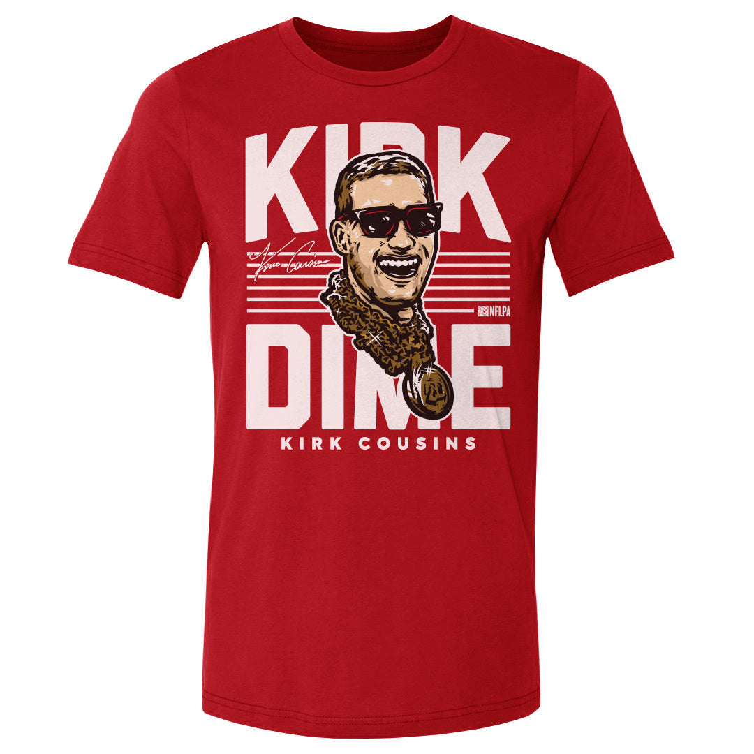 Kirk Cousins Men's Cotton T-Shirt | 500 LEVEL