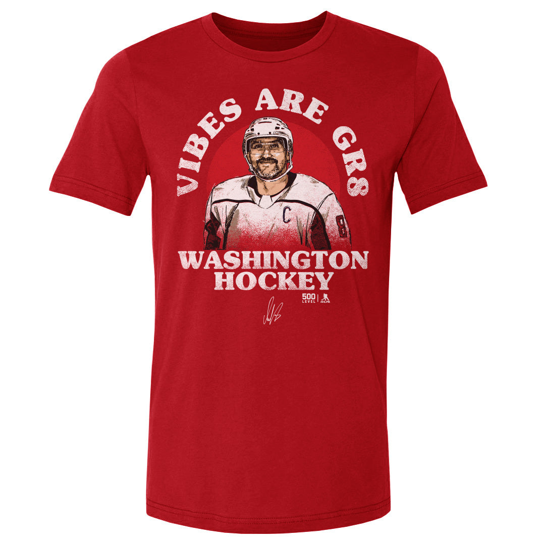 Alex Ovechkin Men's Cotton T-Shirt | 500 LEVEL