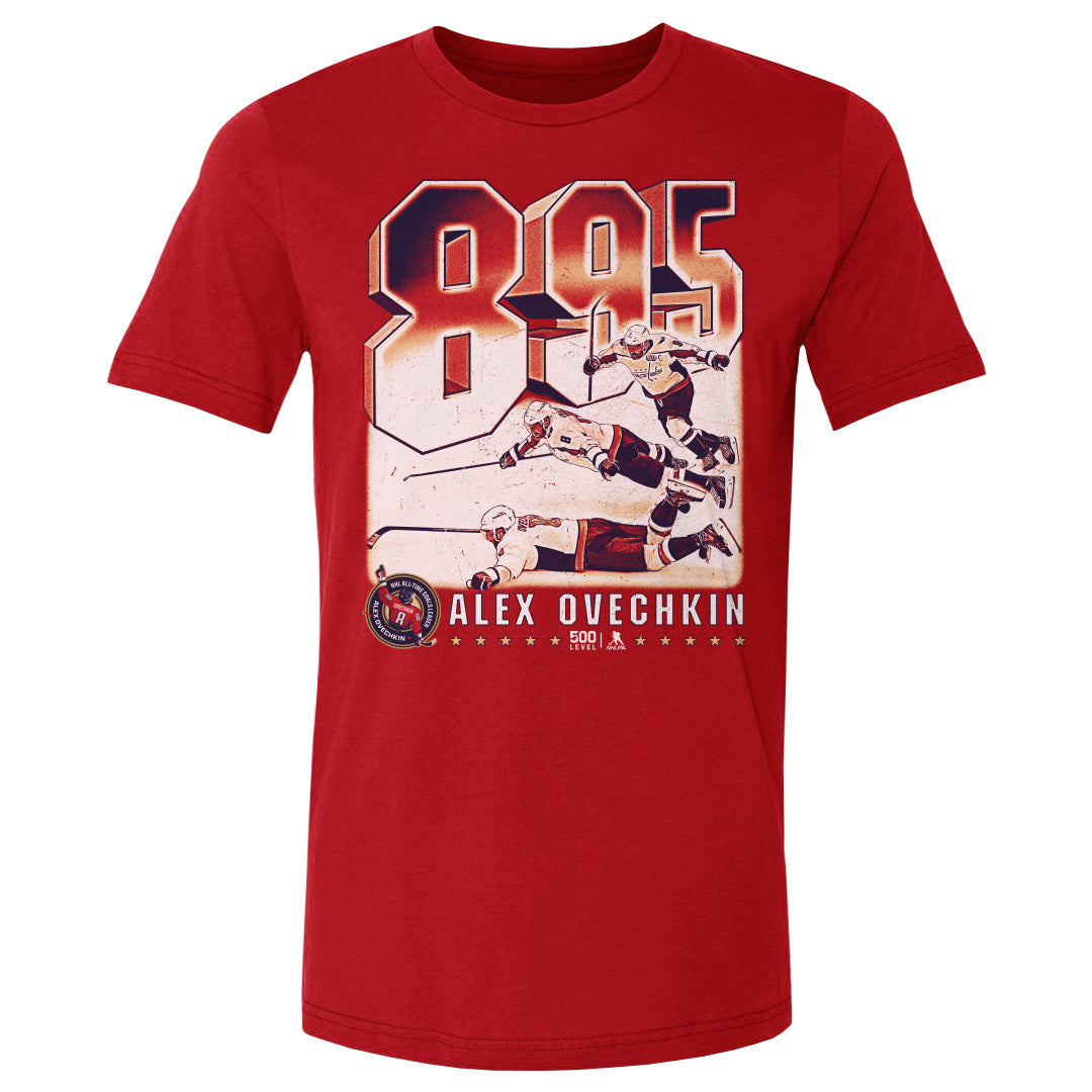 Alex Ovechkin Men's Cotton T-Shirt | 500 LEVEL