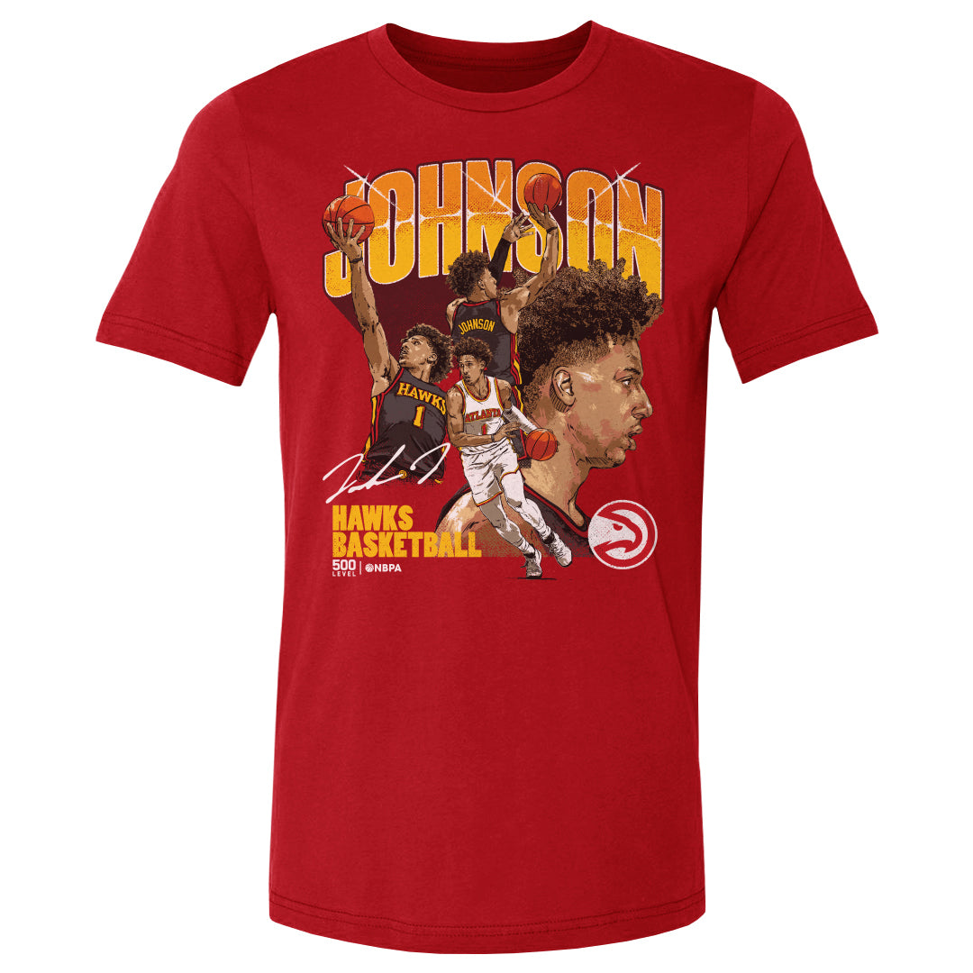 Jalen Johnson Men's Cotton T-Shirt | 500 LEVEL