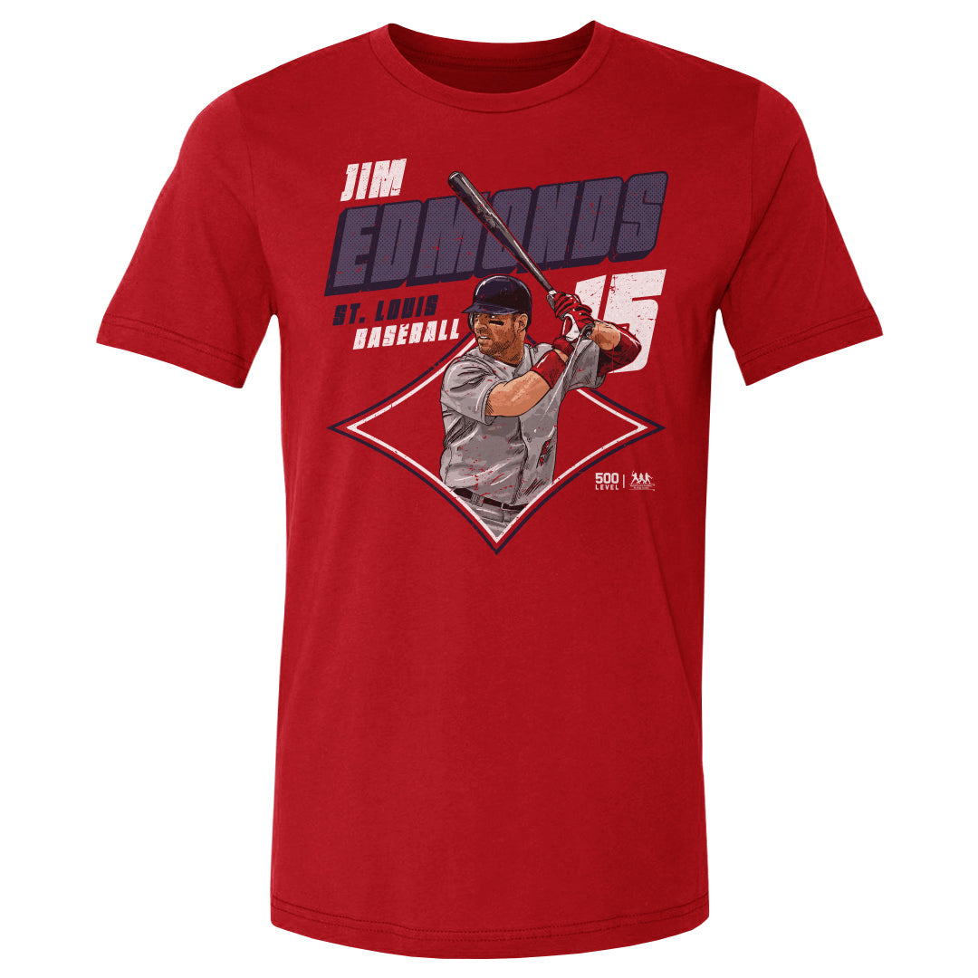 Jim Edmonds Men's Cotton T-Shirt | 500 LEVEL