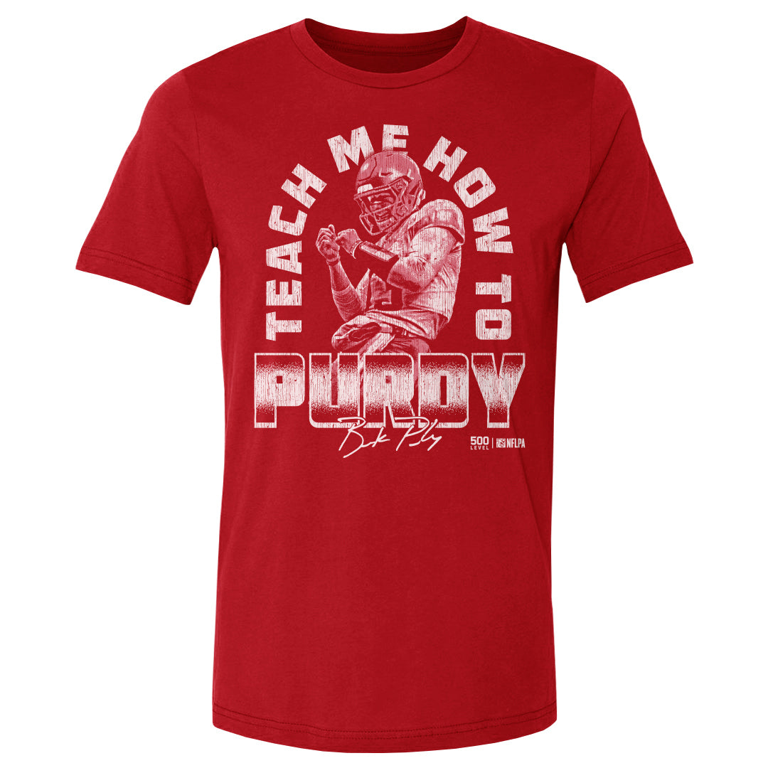 Brock Purdy Men's Cotton T-Shirt | 500 LEVEL