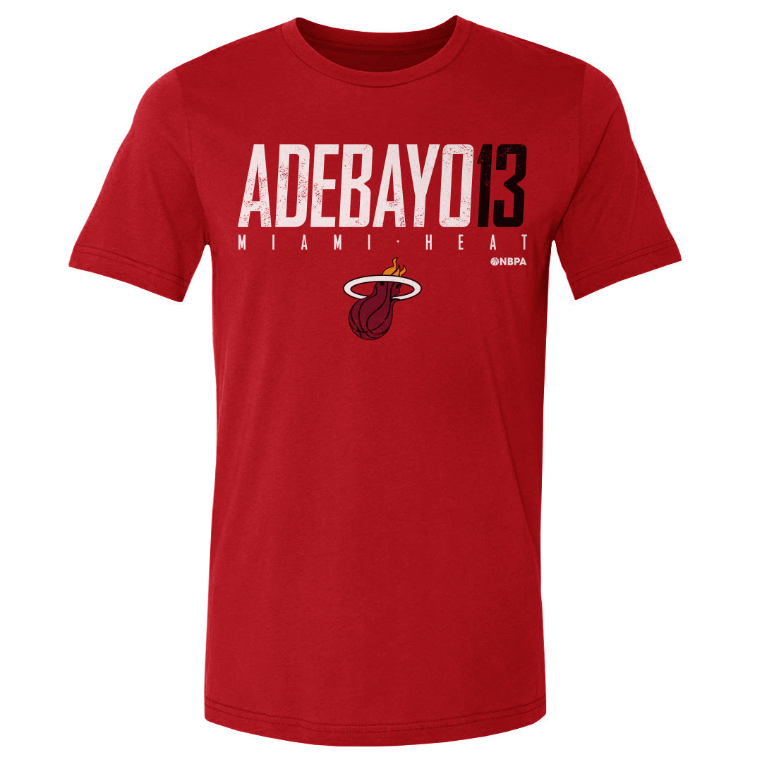 Bam Adebayo Men's Cotton T-Shirt | 500 LEVEL