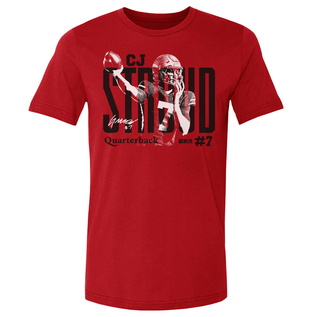 C.J. Stroud Men's Cotton T-Shirt | 500 LEVEL