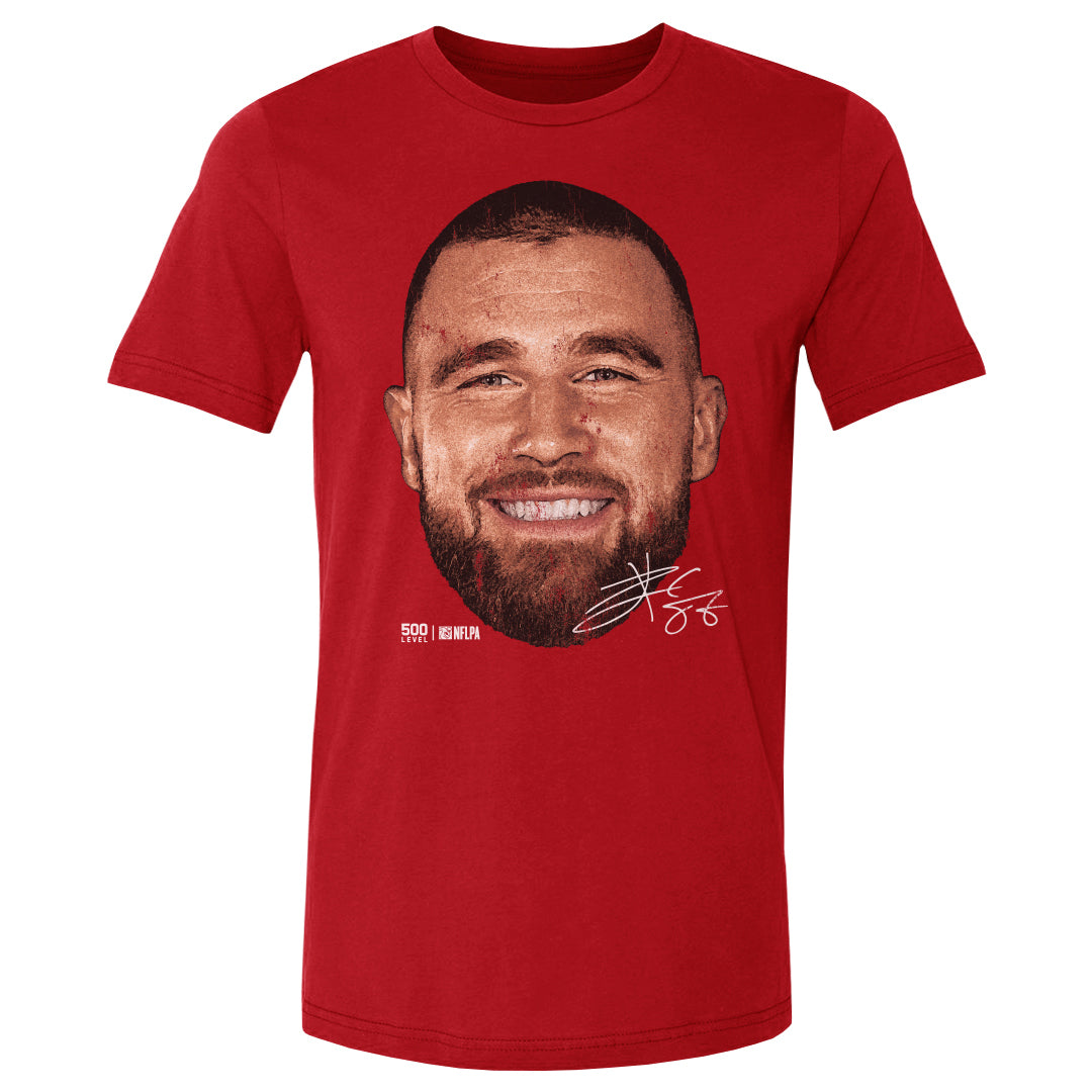 Travis Kelce Men's Cotton T-Shirt | 500 LEVEL