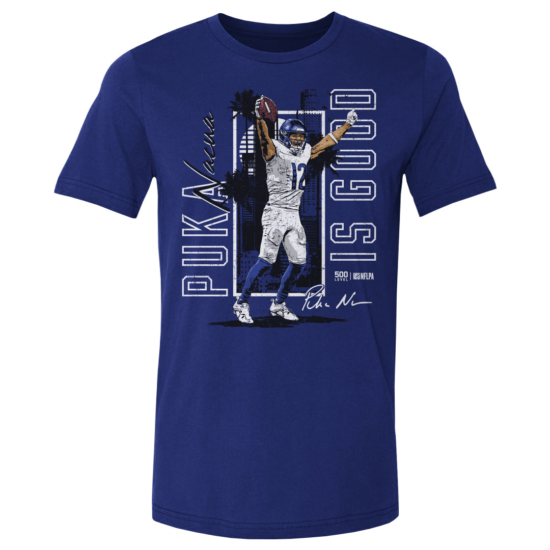 Puka Nacua Men's Cotton T-Shirt | 500 LEVEL