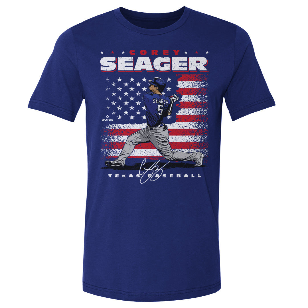 Corey Seager Men's Cotton T-Shirt | 500 LEVEL