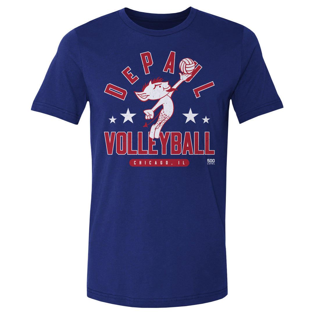 DePaul Blue Demons Men's Cotton T-Shirt | 500 LEVEL