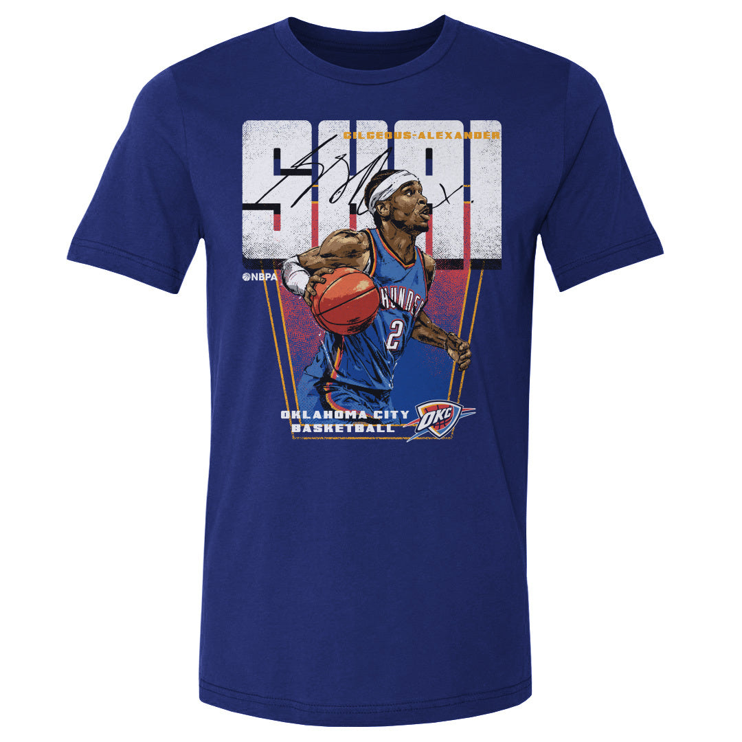Shai Gilgeous-Alexander Men's Cotton T-Shirt | 500 LEVEL