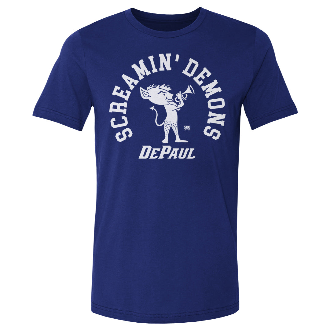 DePaul Blue Demons Men's Cotton T-Shirt | 500 LEVEL