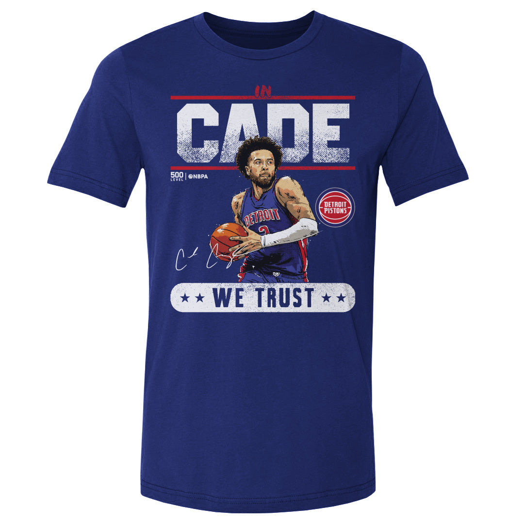 Cade Cunningham Men's Cotton T-Shirt | 500 LEVEL