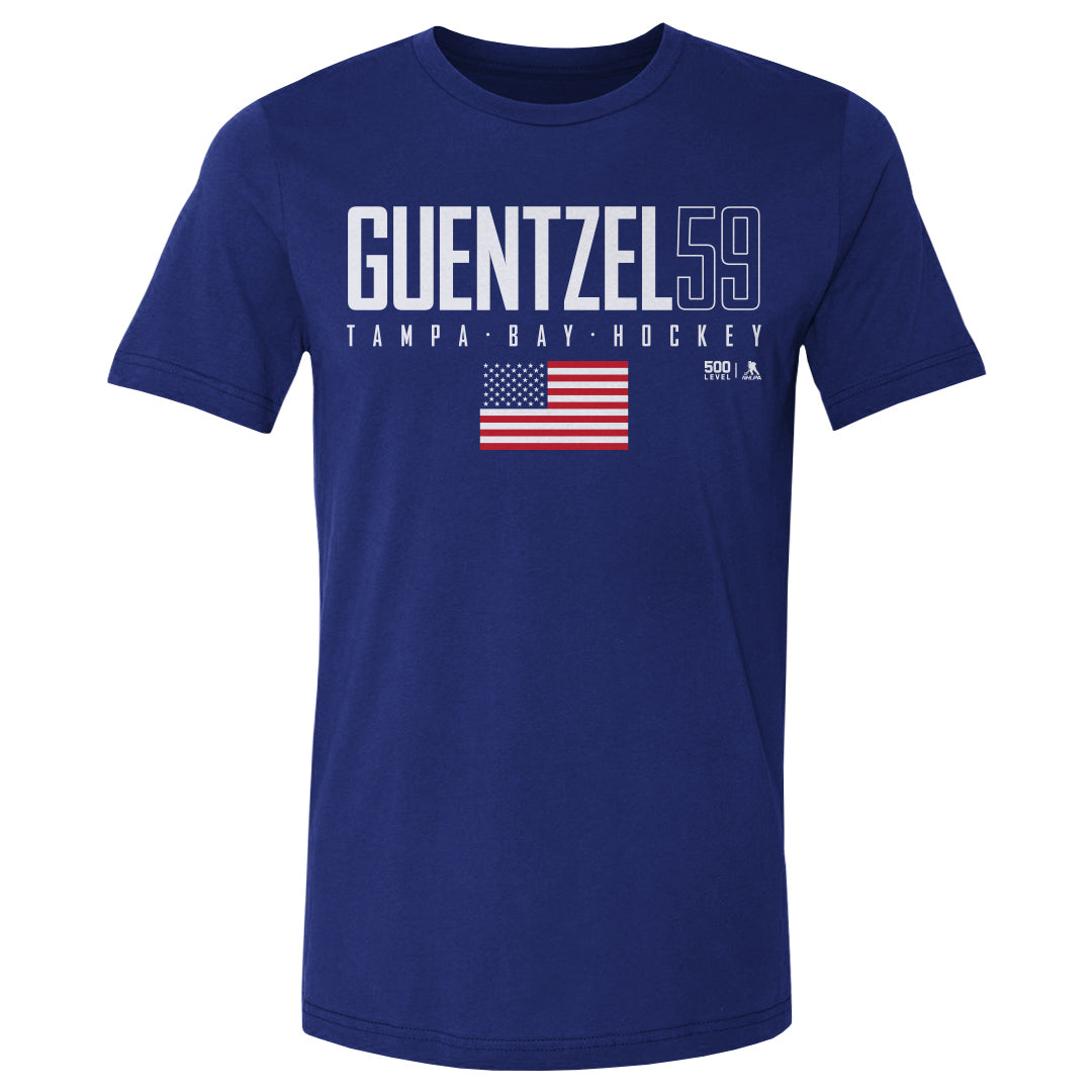 Jake Guentzel Men's Cotton T-Shirt | 500 LEVEL