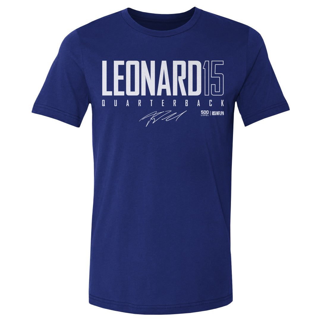 Riley Leonard Men's Cotton T-Shirt | 500 LEVEL