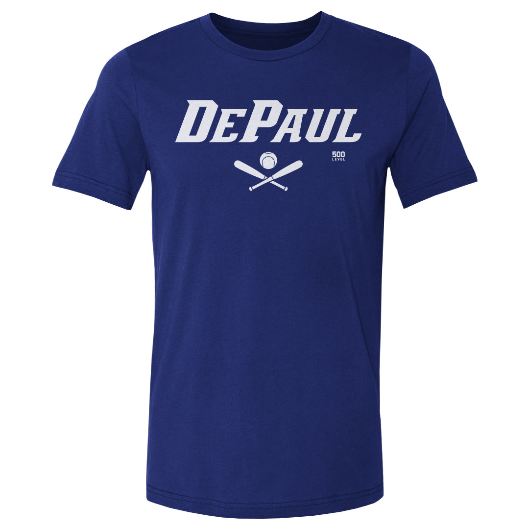 DePaul Blue Demons Men's Cotton T-Shirt | 500 LEVEL
