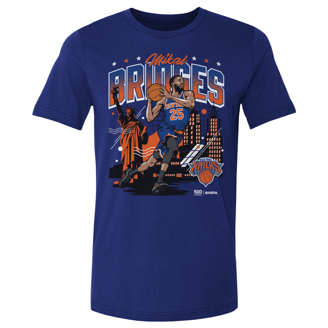 Mikal Bridges Men's Cotton T-Shirt | 500 LEVEL