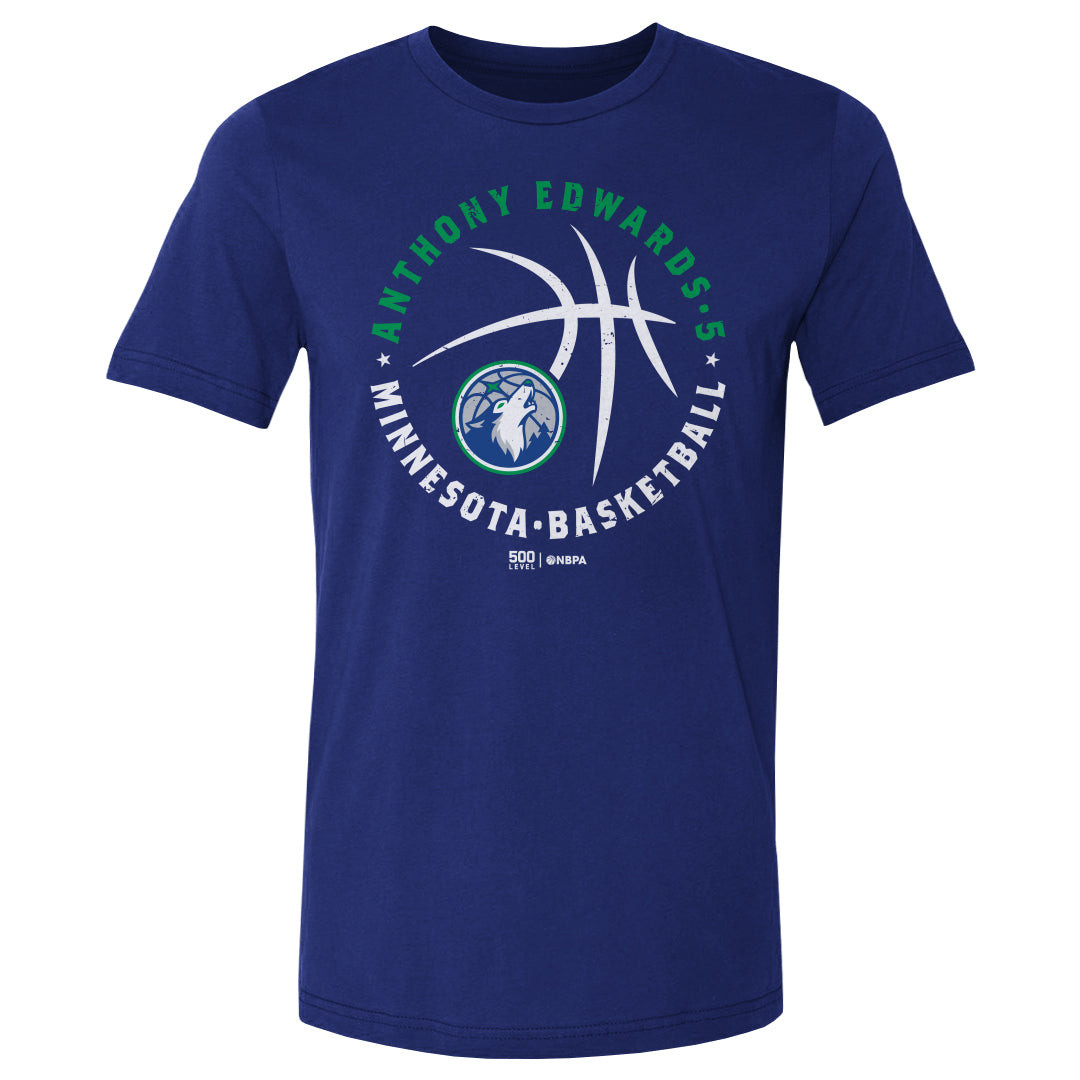 Anthony Edwards Men's Cotton T-Shirt | 500 LEVEL