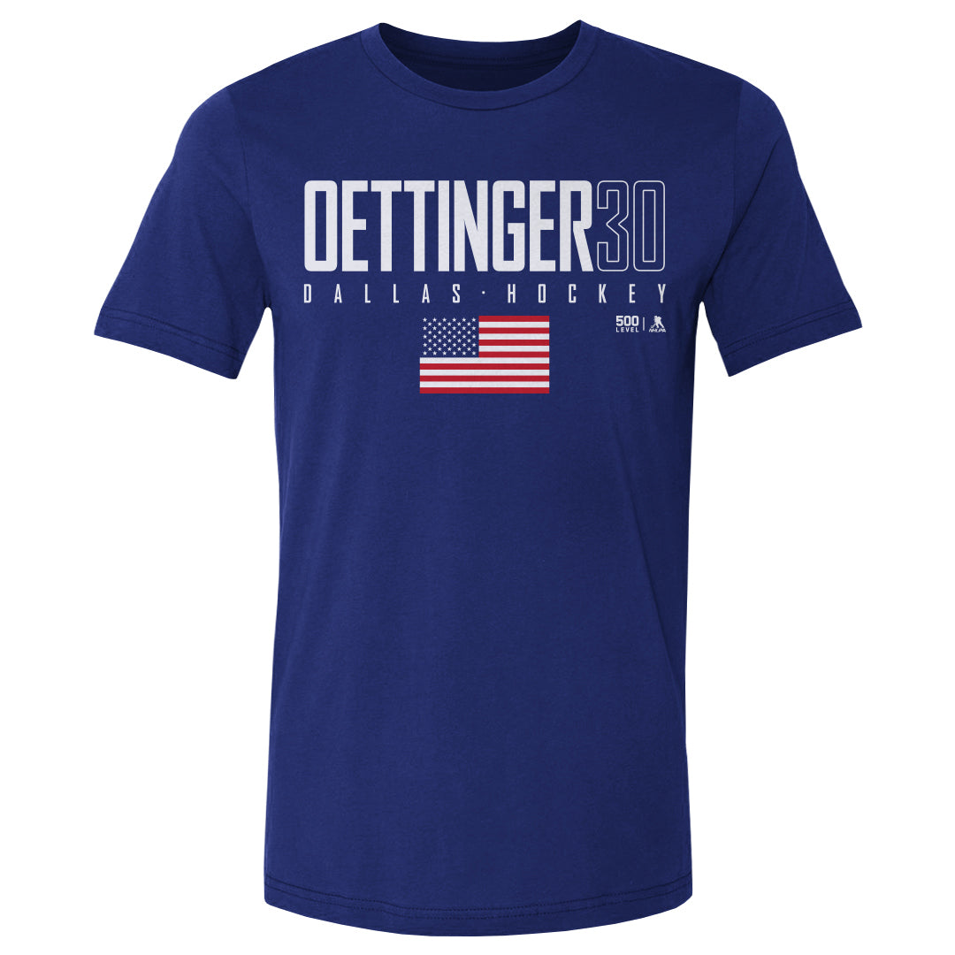 Jake Oettinger Men's Cotton T-Shirt | 500 LEVEL