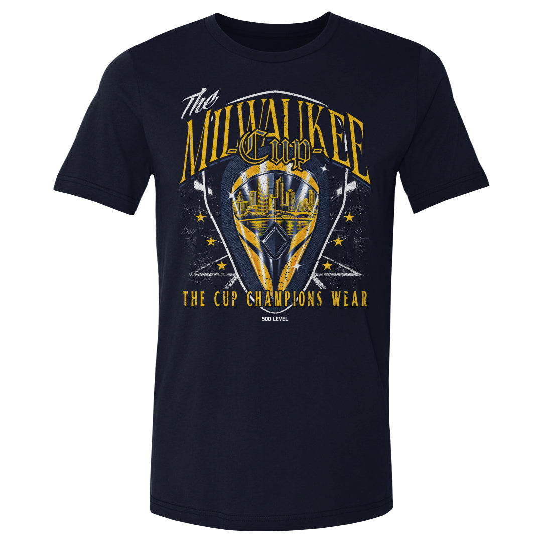Milwaukee Baseball Men's Cotton T-Shirt | 500 LEVEL