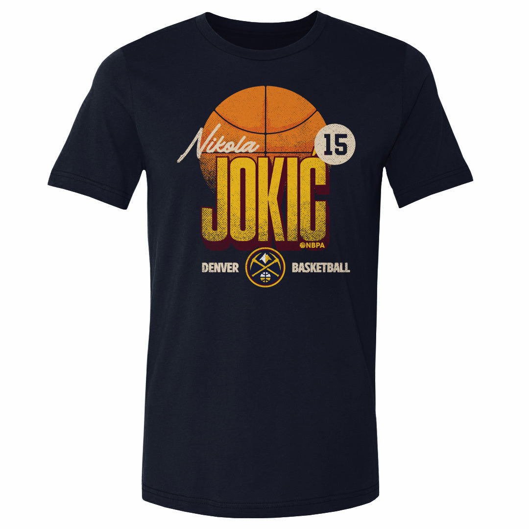 Nikola Jokic Men's Cotton T-Shirt | 500 LEVEL