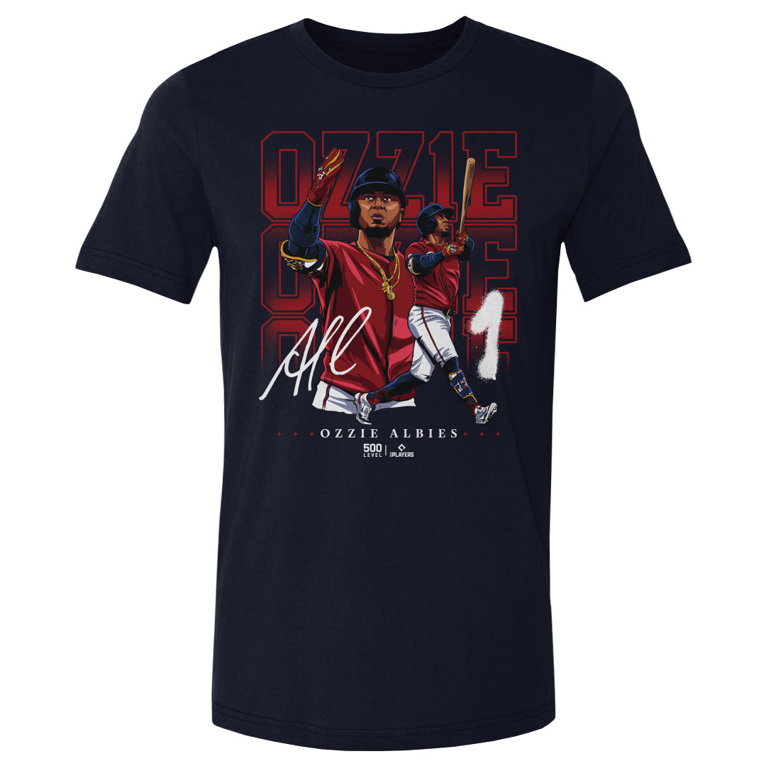 Ozzie Albies Men's Cotton T-Shirt | 500 LEVEL