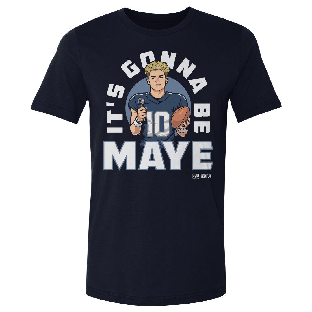 Drake Maye Men's Cotton T-Shirt | 500 LEVEL