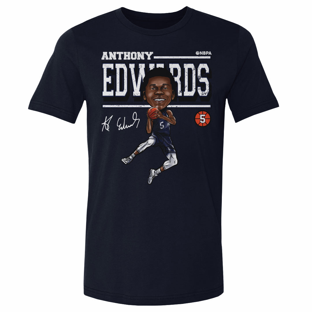 Anthony Edwards Men's Cotton T-Shirt | 500 LEVEL