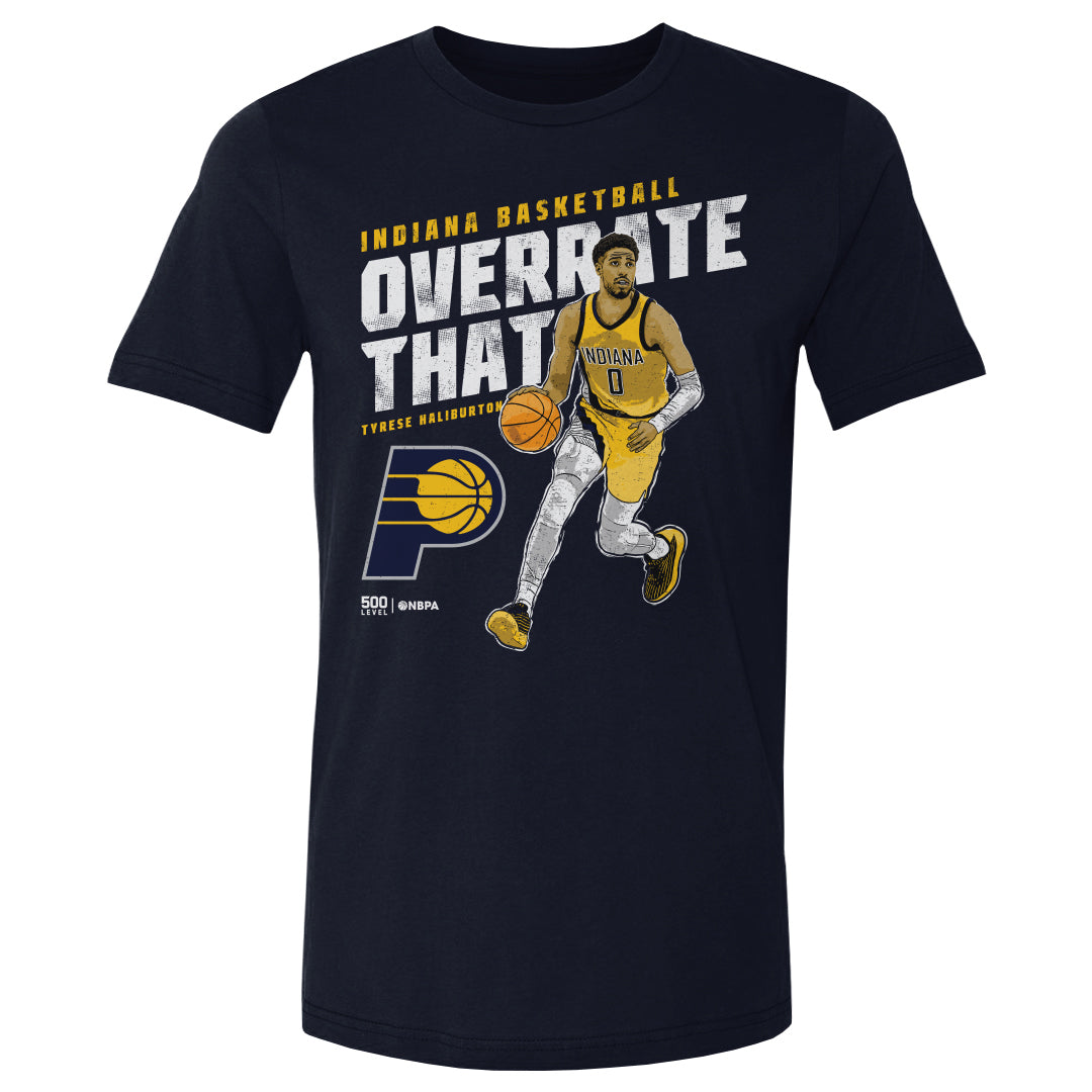 Tyrese Haliburton Men's Cotton T-Shirt | 500 LEVEL