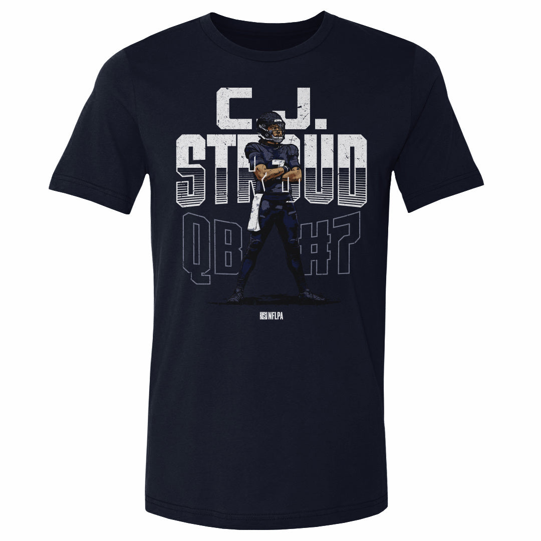 C.J. Stroud Men's Cotton T-Shirt | 500 LEVEL