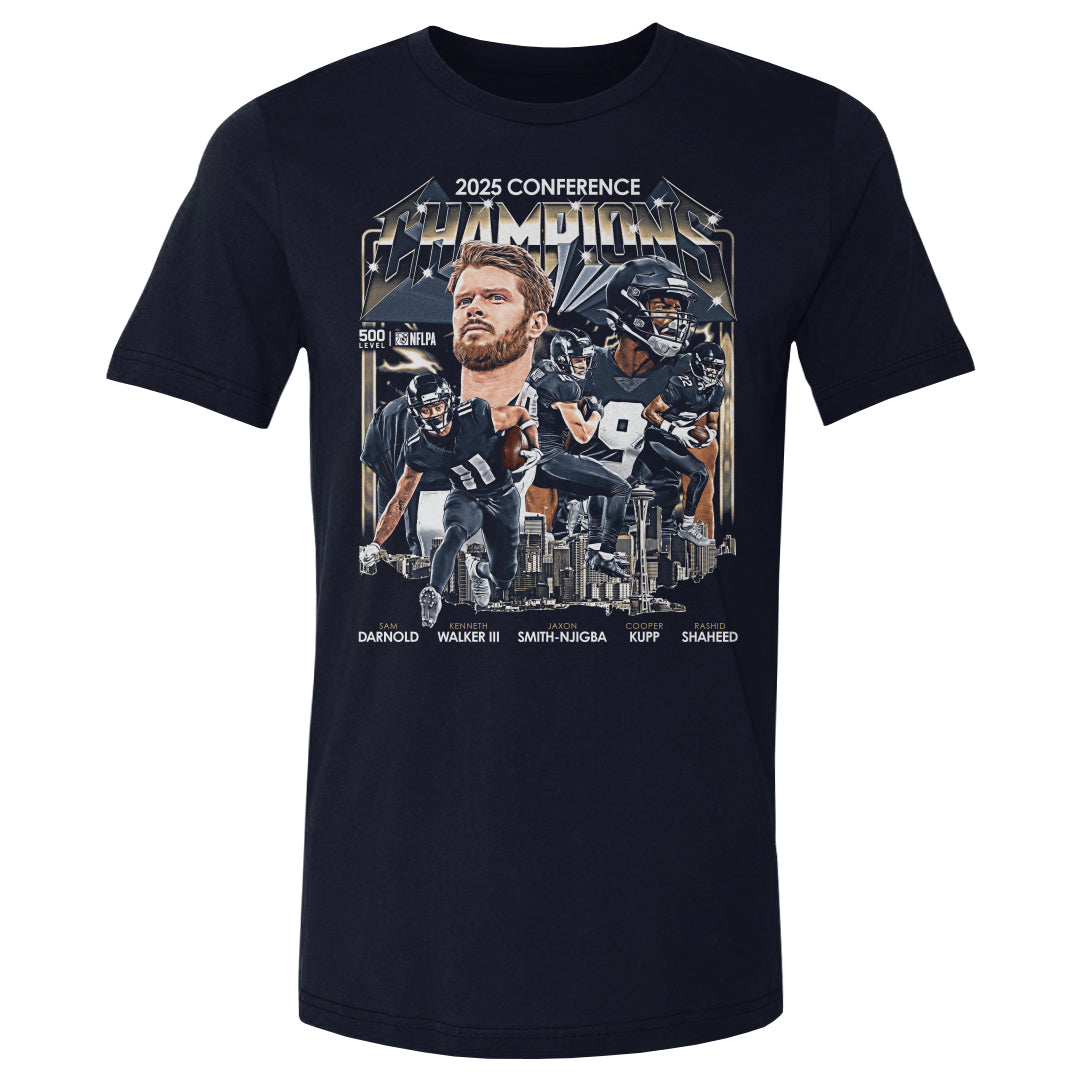 Seattle Football Men's Cotton T-Shirt | 500 LEVEL