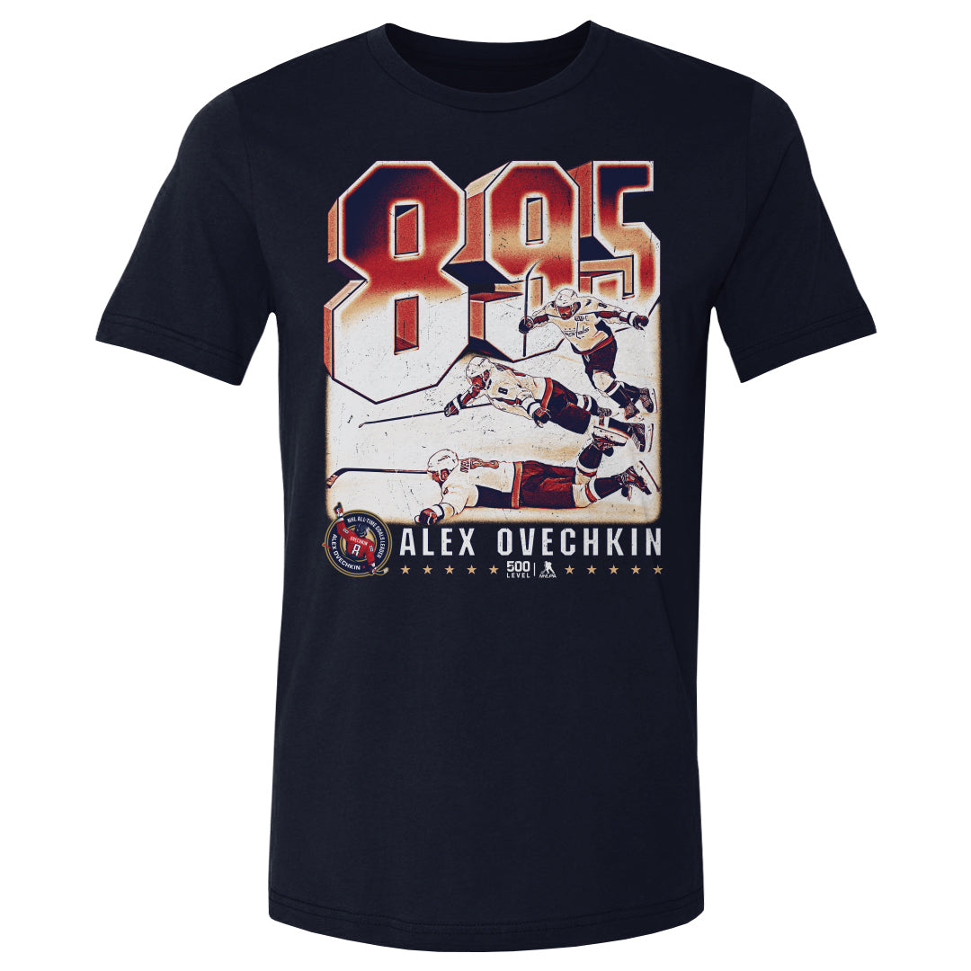 Alex Ovechkin Men's Cotton T-Shirt | 500 LEVEL