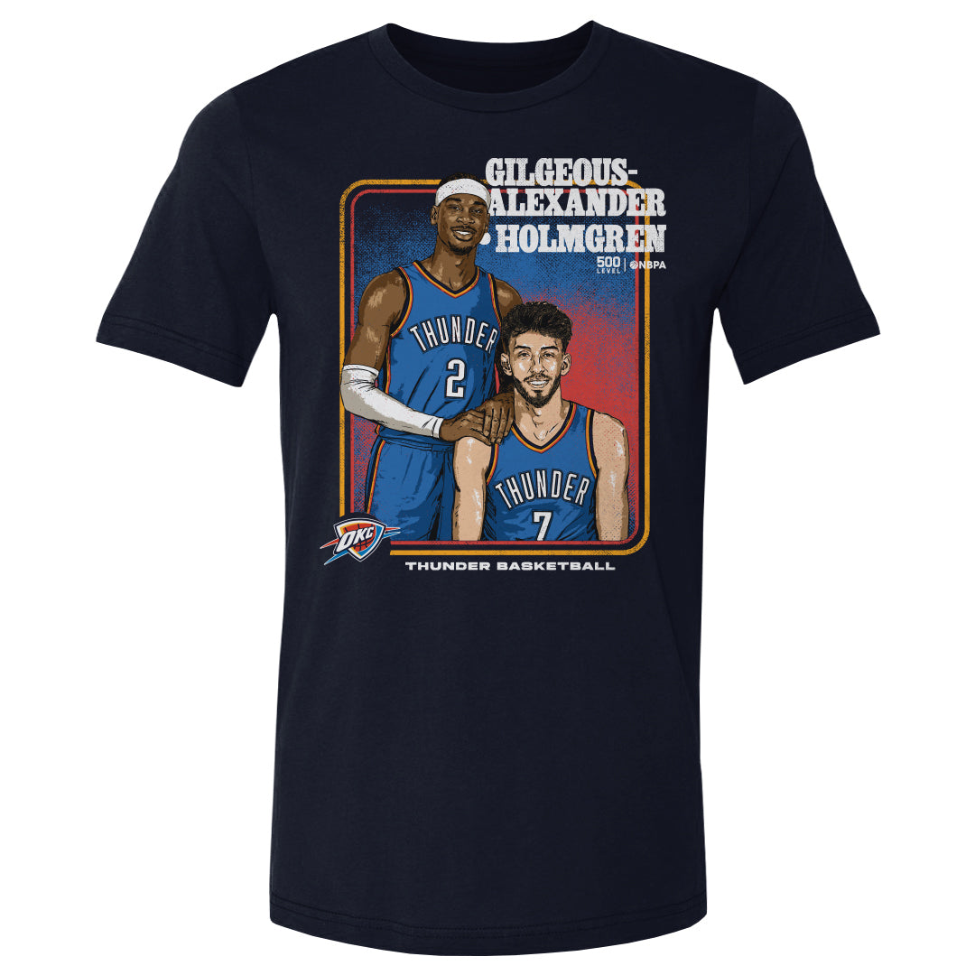 Shai Gilgeous-Alexander Men's Cotton T-Shirt | 500 LEVEL