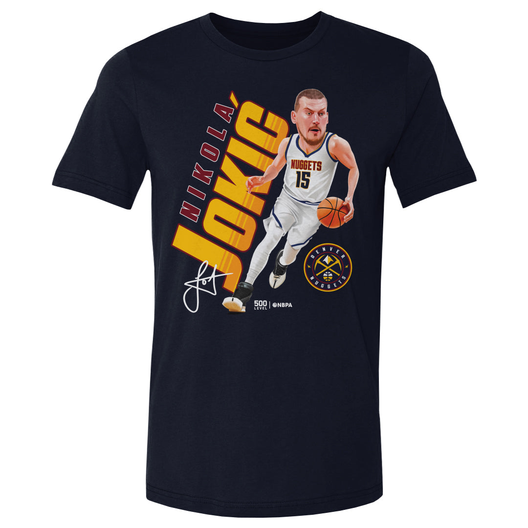 Nikola Jokic Men's Cotton T-Shirt | 500 LEVEL