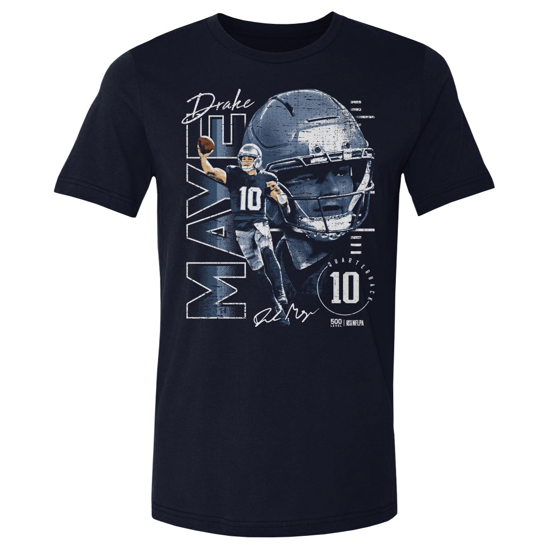 Drake Maye Men's Cotton T-Shirt | 500 LEVEL
