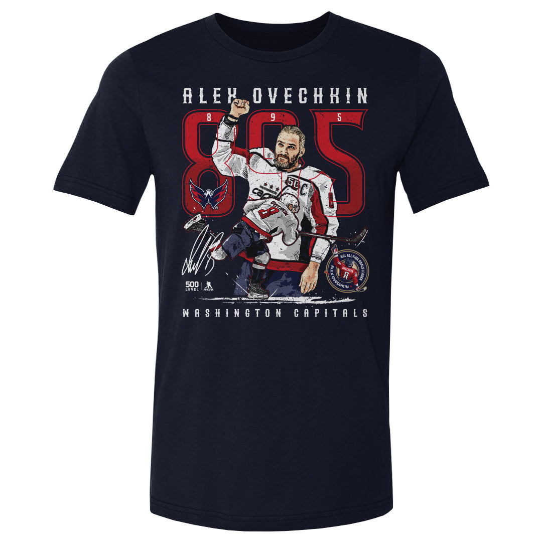 Alex Ovechkin Men's Cotton T-Shirt | 500 LEVEL