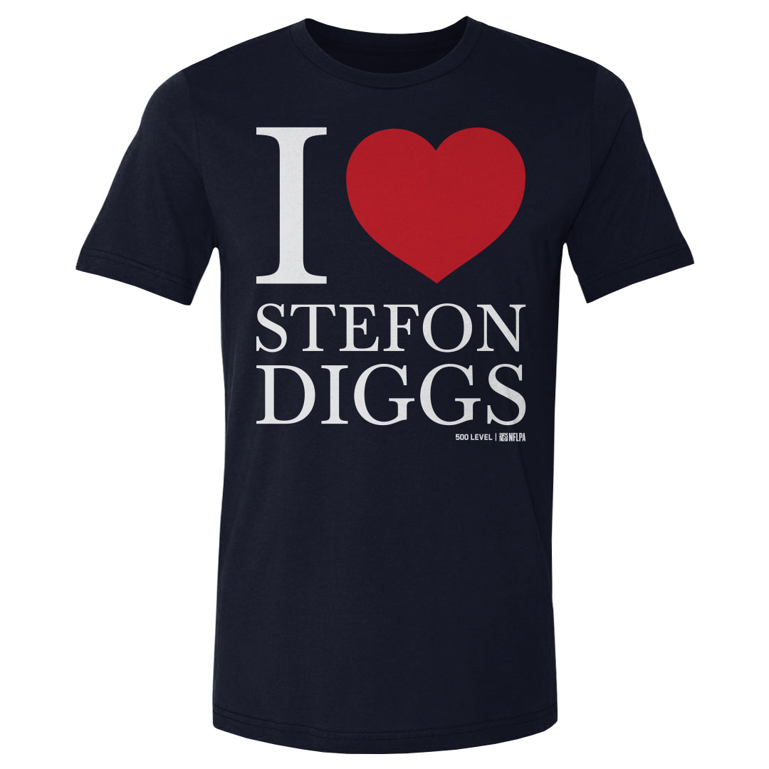 Stefon Diggs Men's Cotton T-Shirt | 500 LEVEL