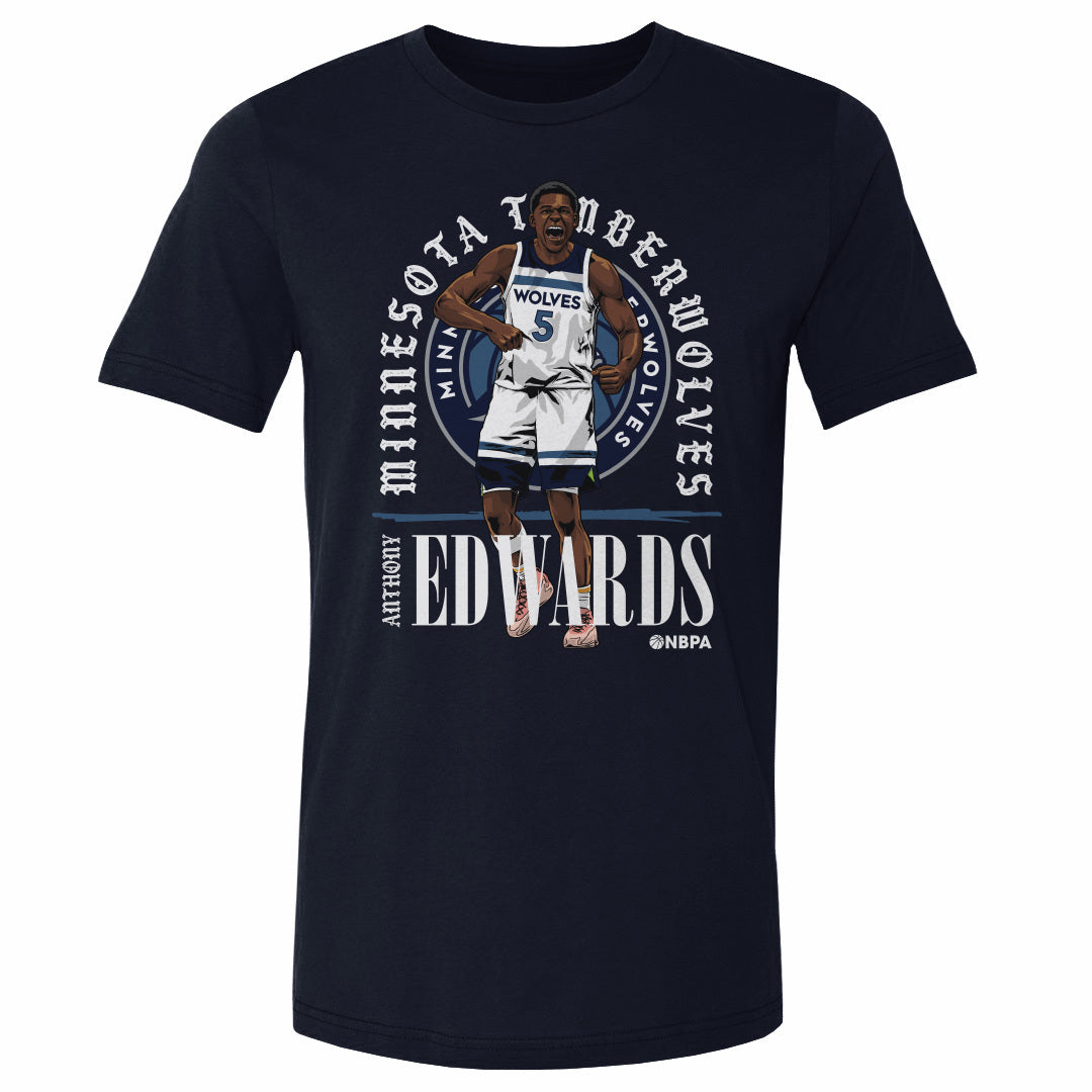 Anthony Edwards Men's Cotton T-Shirt | 500 LEVEL