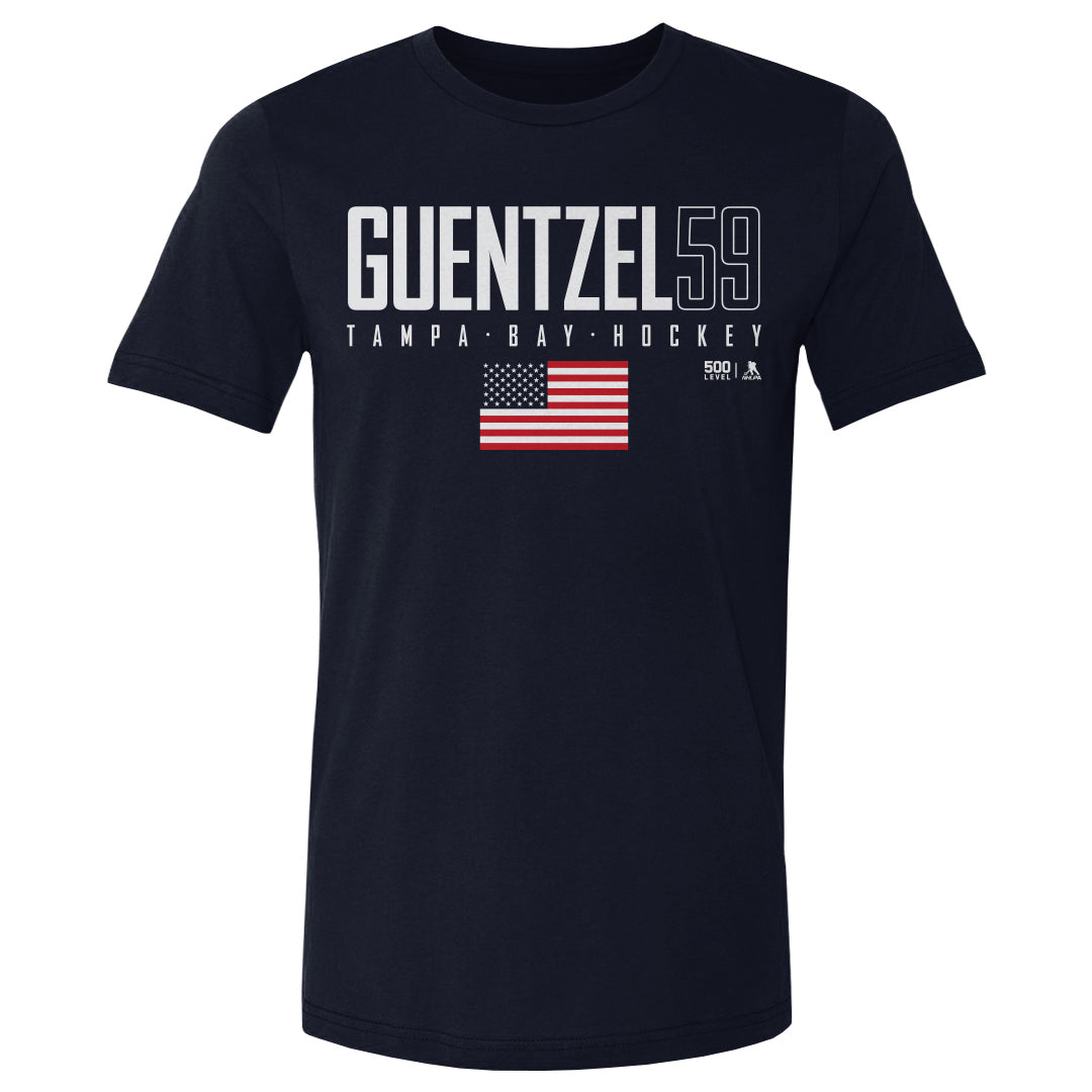 Jake Guentzel Men's Cotton T-Shirt | 500 LEVEL