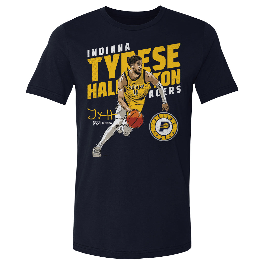 Tyrese Haliburton Men's Cotton T-Shirt | 500 LEVEL
