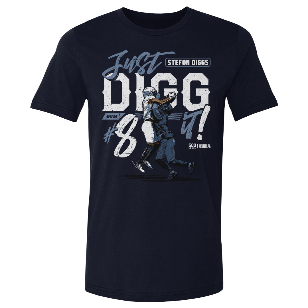 Stefon Diggs Men's Cotton T-Shirt | 500 LEVEL