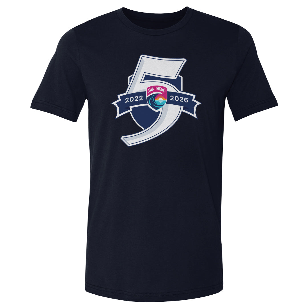 San Diego Wave FC Men's Cotton T-Shirt | 500 LEVEL