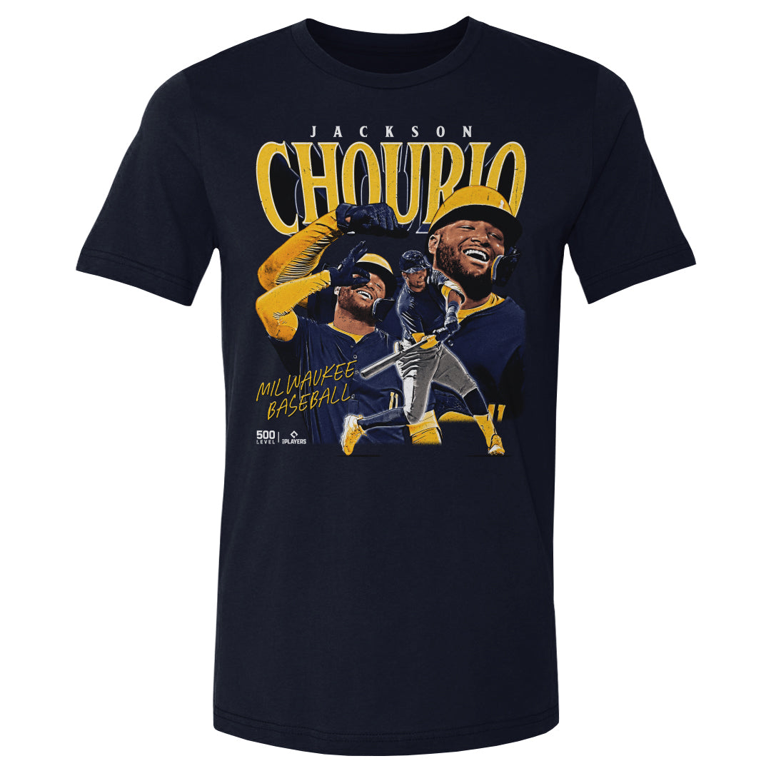 Jackson Chourio Men's Cotton T-Shirt | 500 LEVEL