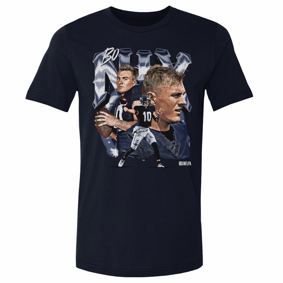 Bo Nix Men's Cotton T-Shirt | 500 LEVEL