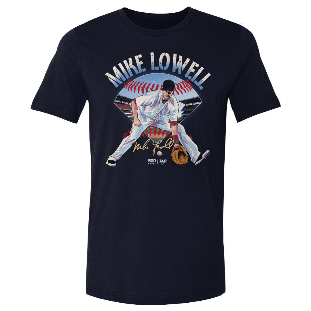 Mike Lowell Men's Cotton T-Shirt | 500 LEVEL